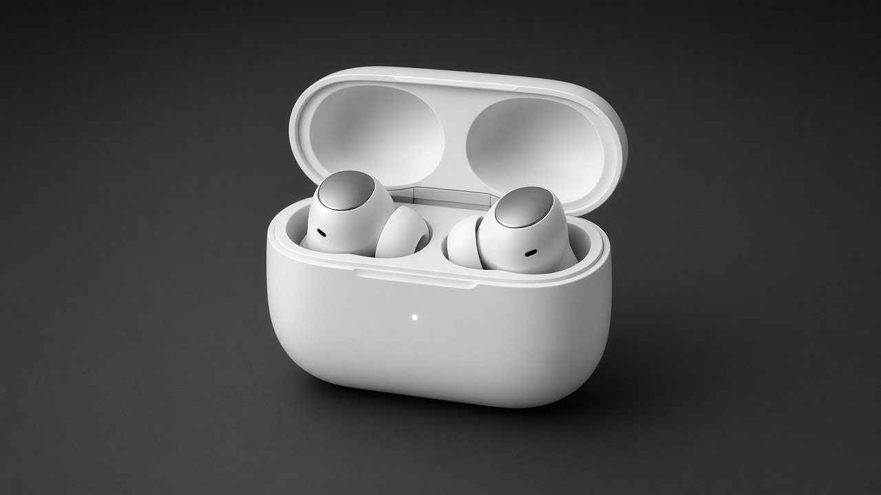 サンプルAirPods Pro風 X1の製品イメージ（サンプル画像）